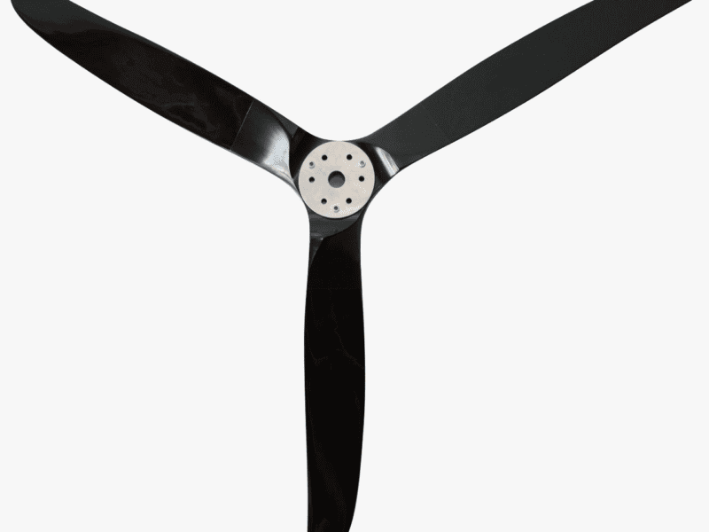 Hélice TRIPÁ em Madeira Pintada