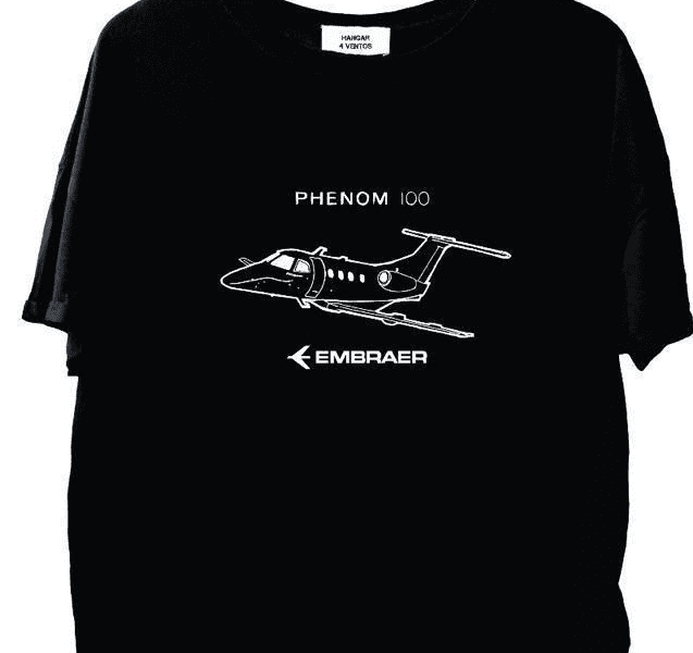 Camisetas com temas de Aviação
