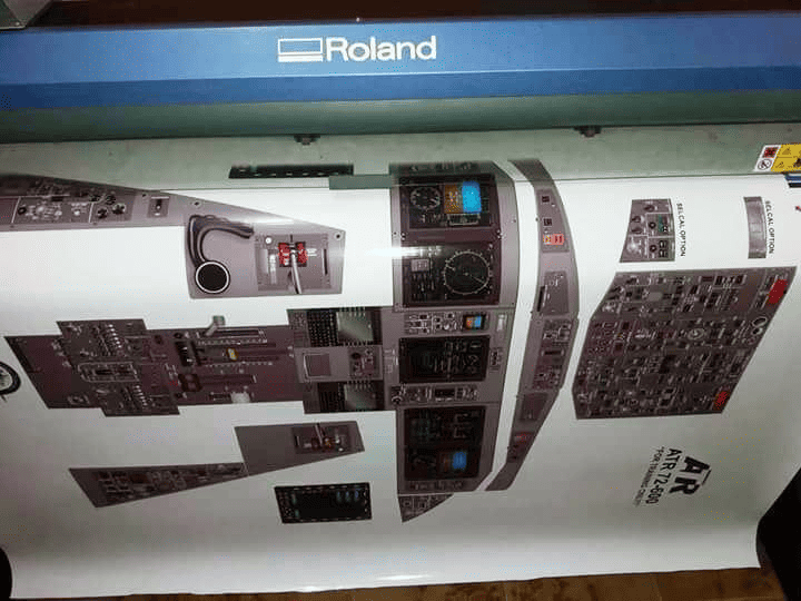 Impressão e Montagem de Mock Up de Diversas Aeronaves