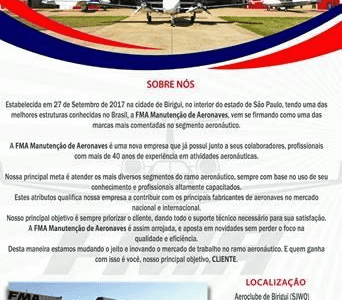 FMA Manutenção de Aeronaves
