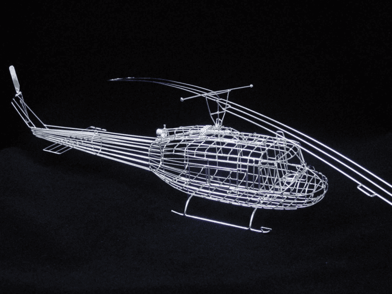 Maquete de Metal de Aeronaves