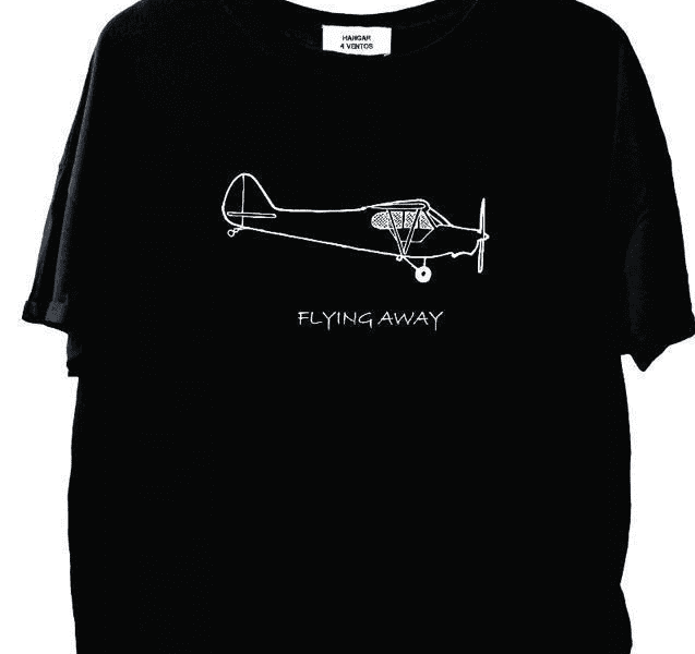 Camisetas com temas de Aviação