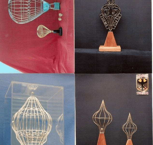 Maquete de Metal de Aeronaves