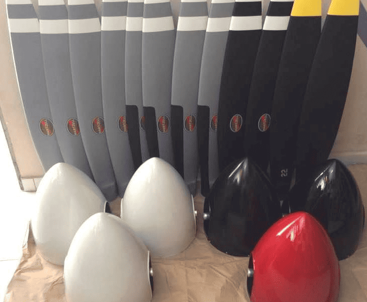 Hélice Bipá em Fibra de Vidro Réplica