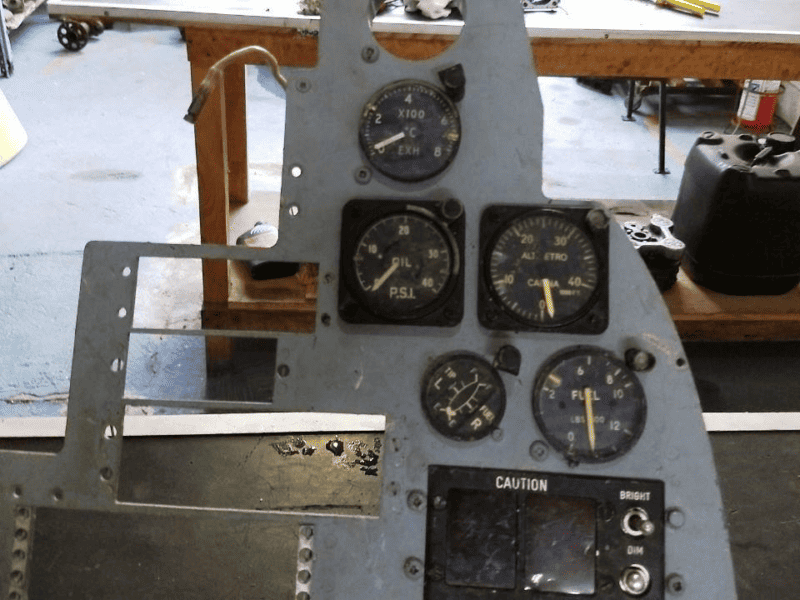 Partes de Painel de Instrumentos Dvs Avião Militar