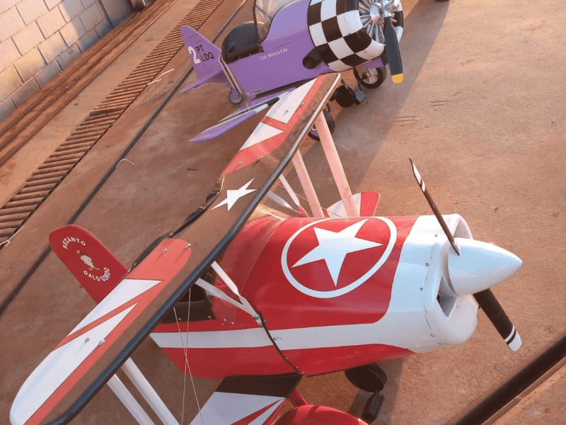 Aluguel Avião Pedalinho Infantil