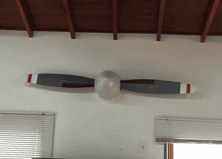 Hélice Bipá em Fibra de Vidro Réplica