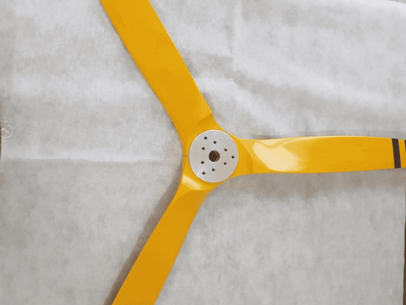 Hélice TRIPÁ em Madeira Pintada