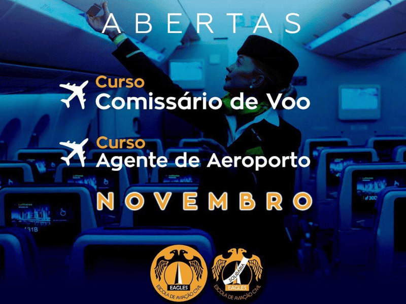 Escola Comissária, Agentes de Aeroporto, Curso de Inglês