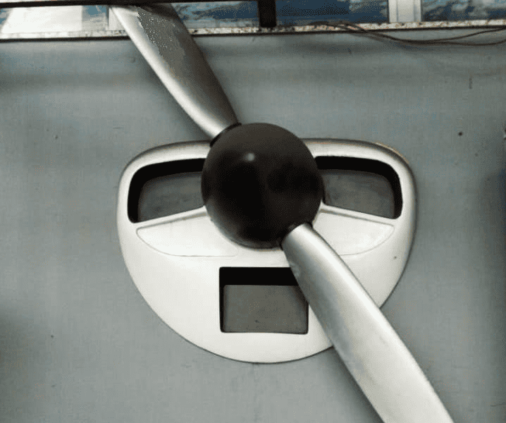 Hélice Spinner e Carenagem de Entrada de Ar RÉPLICA