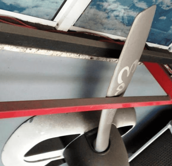 Hélice Spinner e Carenagem de Entrada de Ar RÉPLICA