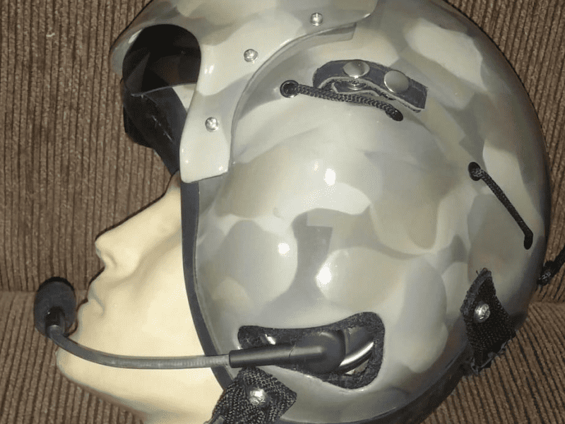 Capacete em Fibra para Piloto Agrícola