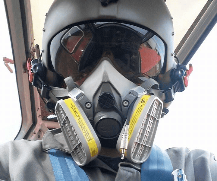 Capacete Piloto Agrícola 400 CPA Telha Reta