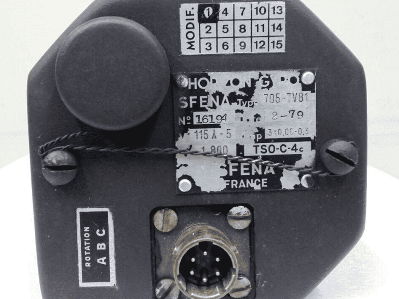 Instrumento Giroscópio do Boeing 707