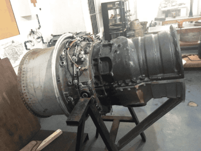 Motor de Avião do Jato HS 125 da FAB