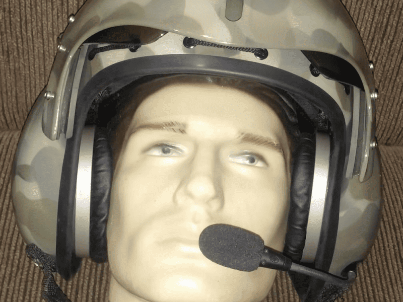 Capacete em Fibra para Piloto Agrícola