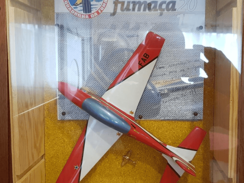 Quadros Decorativos com Peças Aeronáutica