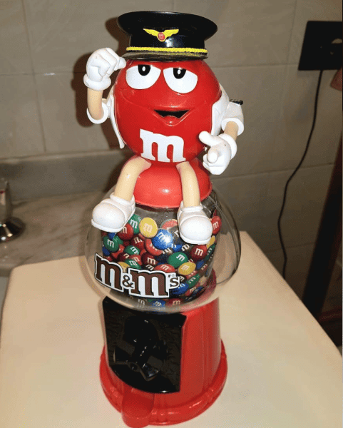 Spencer dos M&M Motivo Aviação