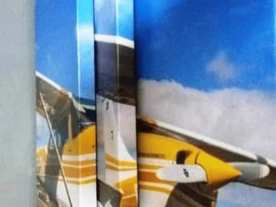 Quadros Decorativo Motivos Aeronáutico Impresso em Lona