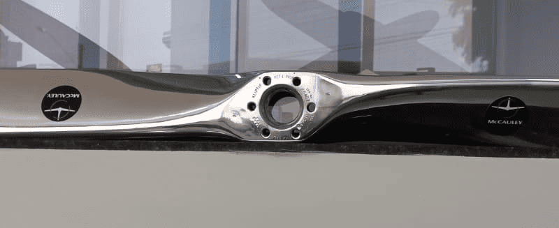 Hélice Cromada para Decoração