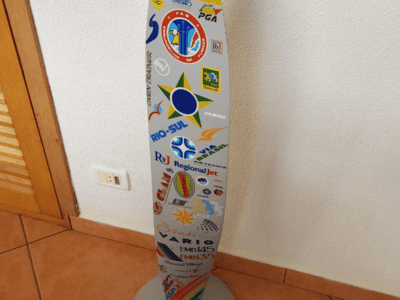 Hélice Decorativa Unipá em Pedestal