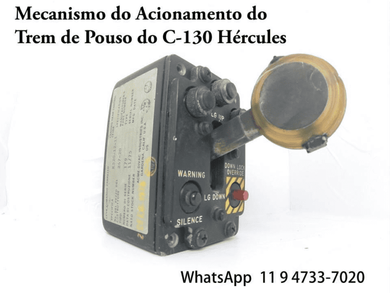 Mecanismo de Alavanca do Trem de Pouso do C-130 Hércules