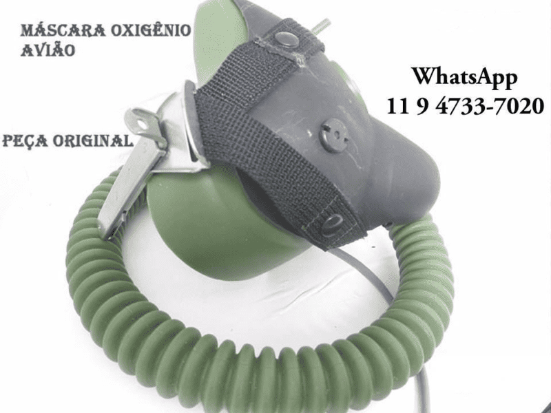 Máscara de Oxigênio Avião Militar