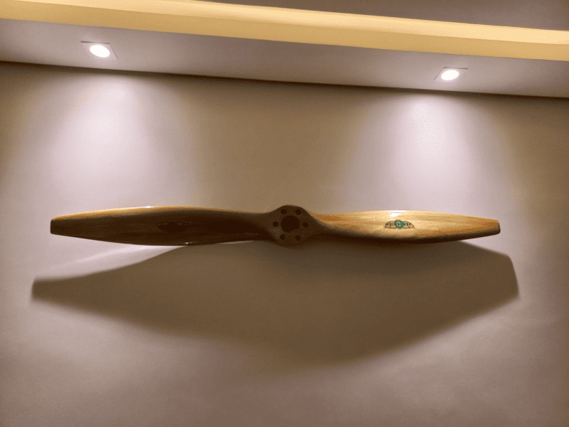 Hélice de Madeira para Decoração