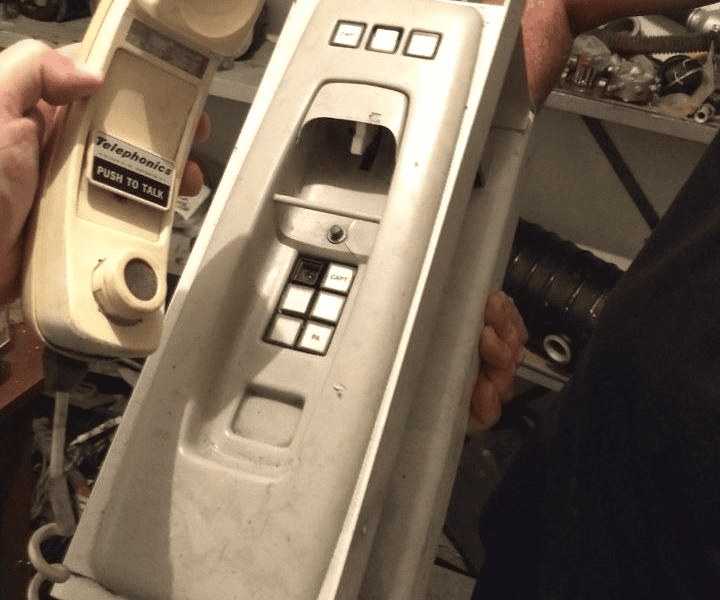 Interfone da Cabine do Avião HS 800