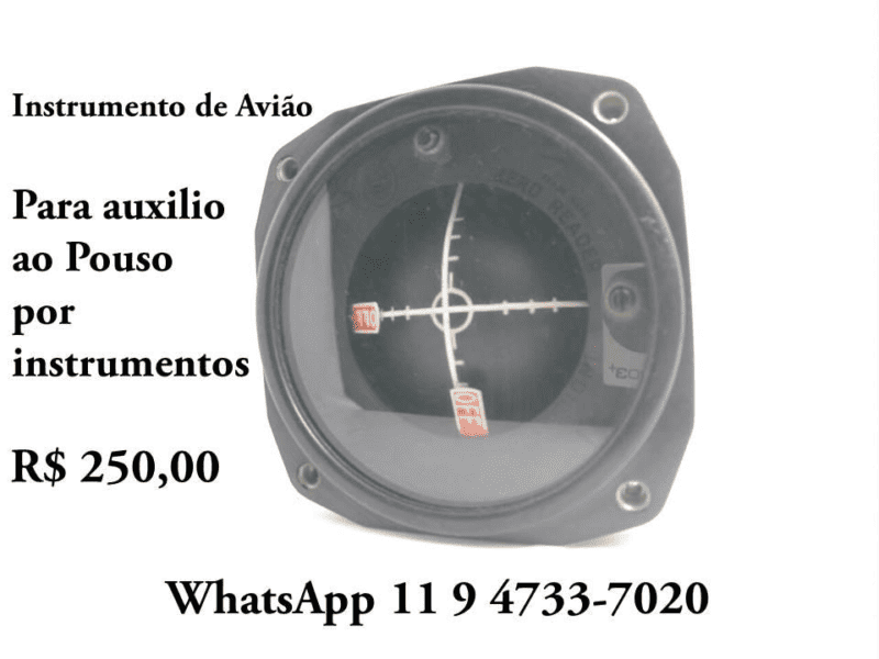Instrumento de Avião e Helicóptero para Auxilio ao Pouso por Instrumento