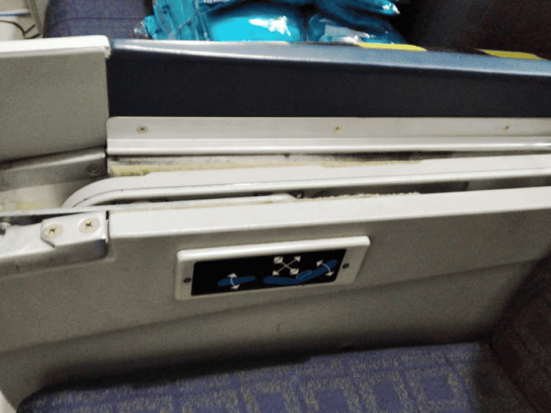 Assento Classe Executiva Passageiro Avião Comercial