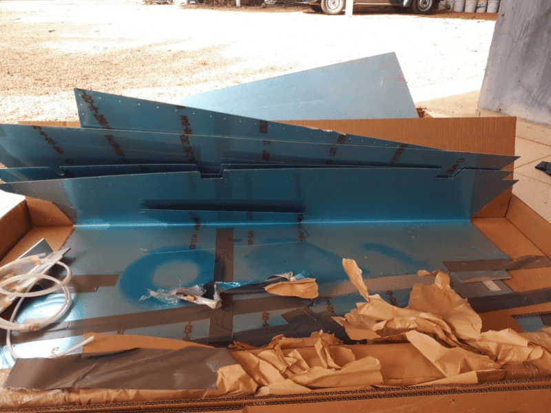 Deriva Profundor e Leme do RV-7