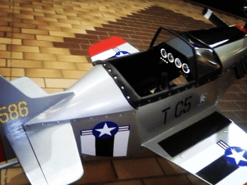 Avião Infantil Réplica Pedalinho