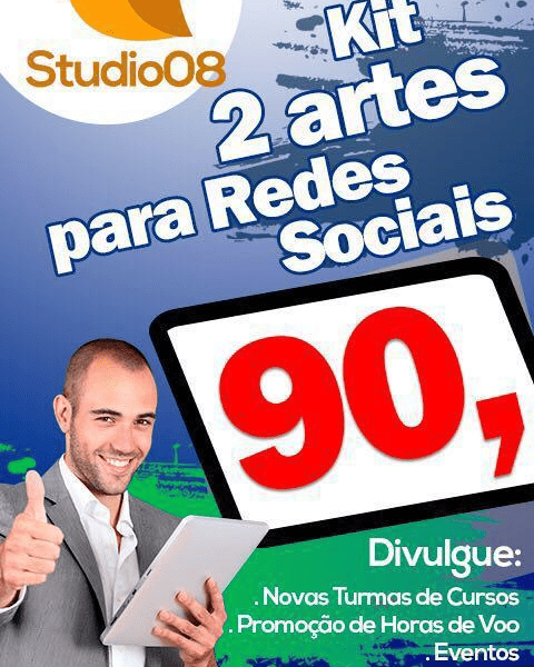 Banner e vinheta para Facebook e WhastApp