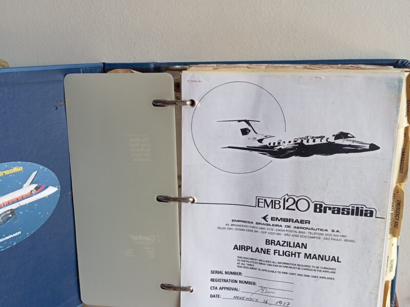 Manual de Voo do EMB 120 Brasília (original)
