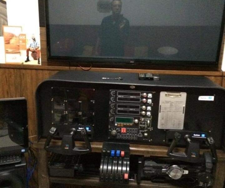 Simulador de Voo Home Cockpit Saitek