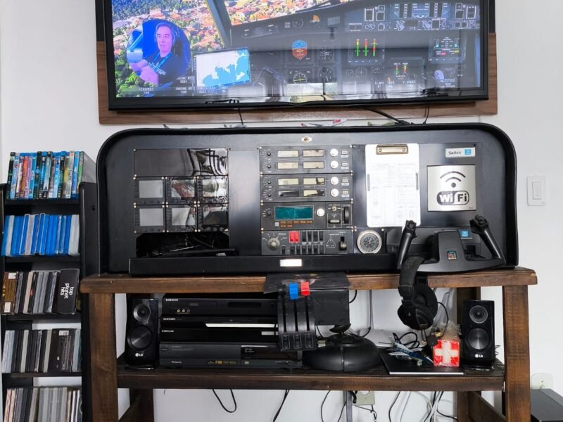 Simulador de Voo Home Cockpit Saitek