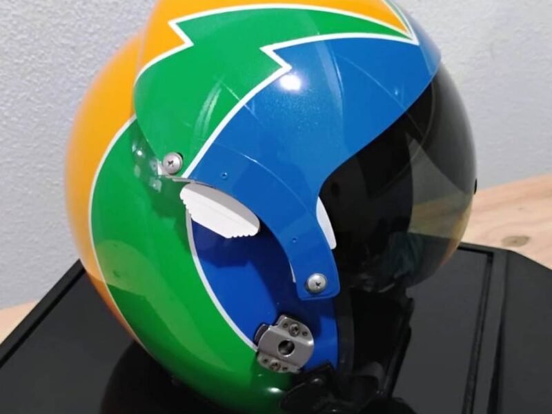 Capacete Esquadrilha da Fumaça
