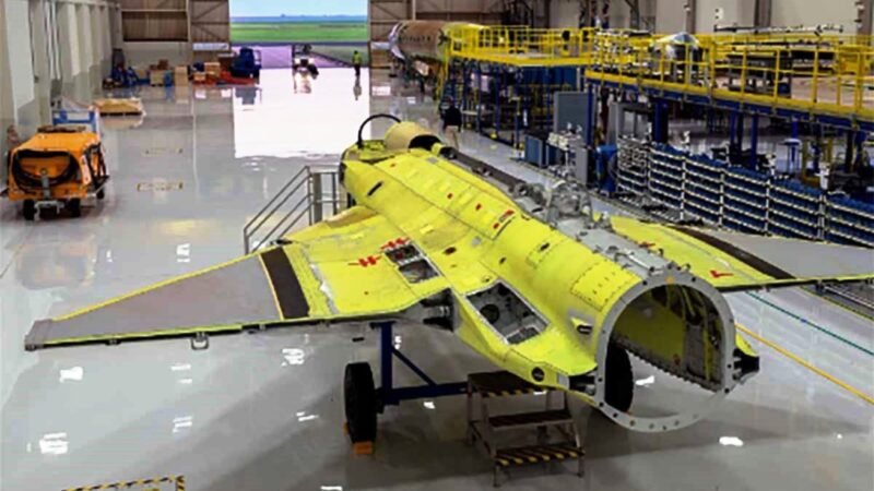 Imagem do Próximo Caça F-39 Fabricado pela Embraer_Foto Embraer.