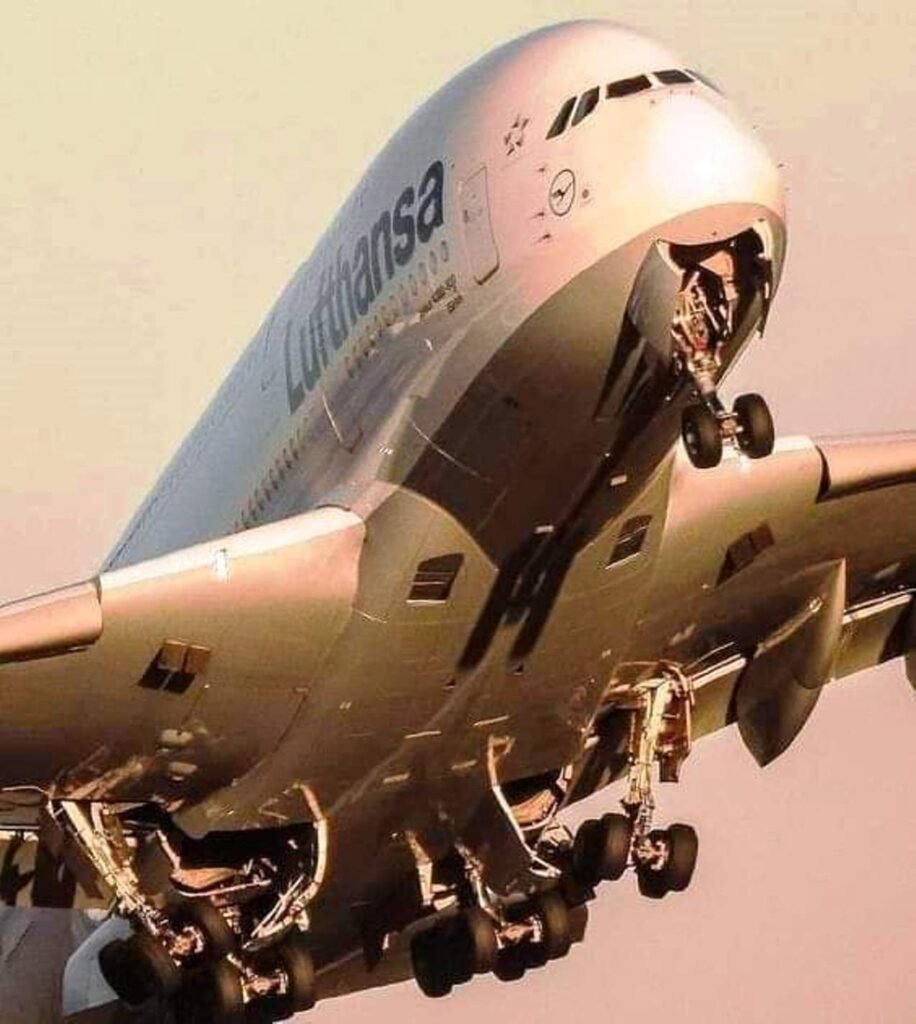 Aviao-A-380-da-Lutfthansa